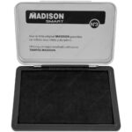 Tampo, Almohadilla para Sellos MADISON Nº 3 (Grande) - Negro