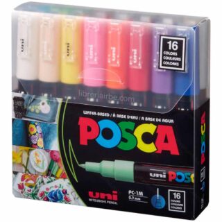 Set de 16 Marcadores uni-POSCA PC-1M