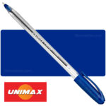 Bolígrafo 0.5 mm UNIMAX TRIO - Azul
