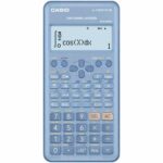 Calculadora Científica CASIO fx-570ES PLUS - Segunda Edición - Celeste Pastel