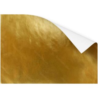 Papel Estañado, Pliego de 50 x 70 cm - Dorado
