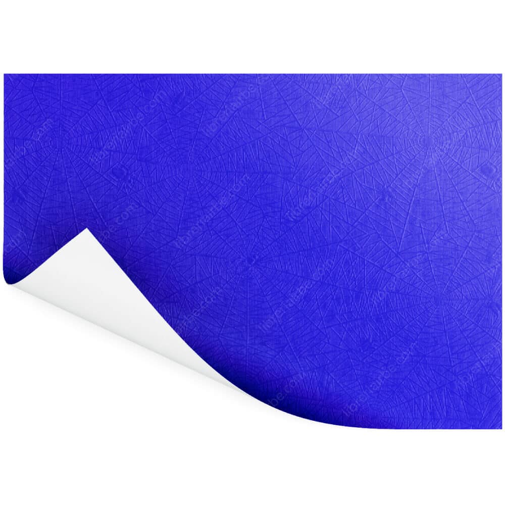 Pliego de Papel Araña Plastificado, 50 x 70 cm - Azul