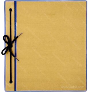 Tapas de Carpeta Forradas con Papel Madera y Plast Tamaño Medio Oficio para Hojas de 3 Perforaciones