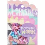 Chinches Señalizadores, Alfileres, con Cabezas de Colores, Push Pins, Mooving at Work We Are Pastels, Set de 50 Piezas