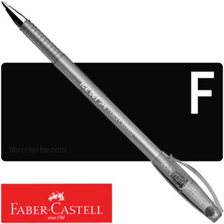 Bolígrafo Punta Fina, Faber-Castell ICE 061, Negro