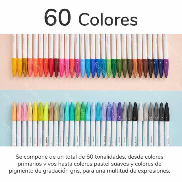 Rotuladores 0.4 mm Monami Plus Pen 3000 Lata de 60 Colores Gama Librería IRBE Cochabamba Bolivia