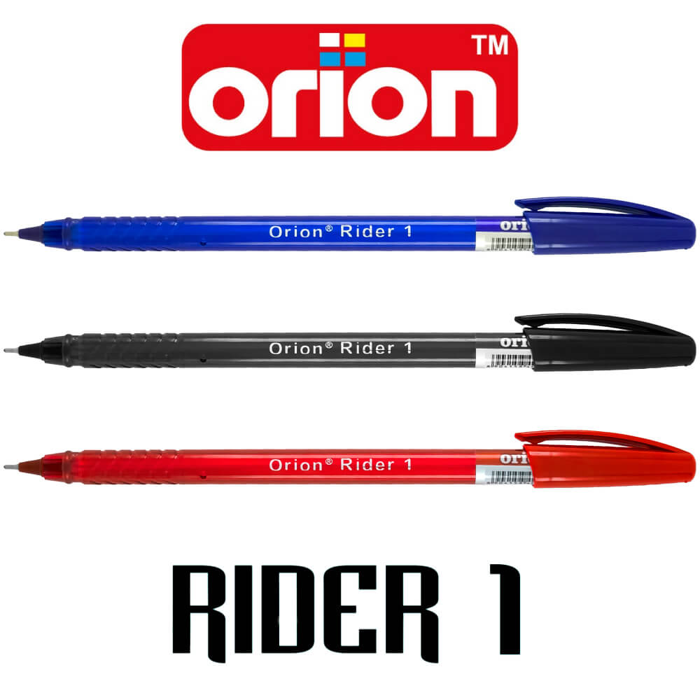 Bolígrafos Punta Fina 0.7 mm, Orion® Rider 1 Librería IRBE Bolivia