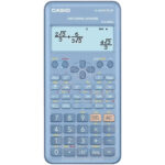 Calculadora Científica CASIO fx-82ES PLUS - Segunda Edición - Celeste Pastel