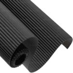 Cartón Corrugado, Pliego de 50 x 70 cm - Negro