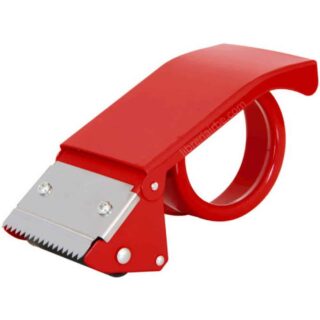 Dispensador de Metal para Cintas de Embalaje de 48 mm (2-) FIVE STICK - Rojo
