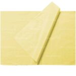 Papel Seda, Pliego de 50 x 70 cm - Amarillo Claro