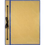 Tapas de Carpeta Forradas con Papel Madera, Plastificadas, Tamaño Carta, para Hojas de 3 Perforaciones
