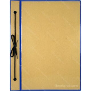 Tapas de Carpeta Forradas con Papel Madera, Plastificadas, Tamaño Carta, para Hojas de 3 Perforacion