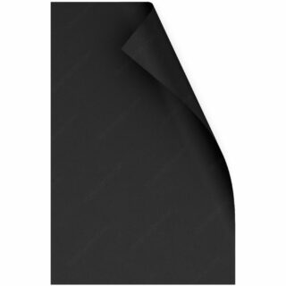 Cartulina de Color, Tamaño Oficio, Hoja de 180 g-m² - Negro