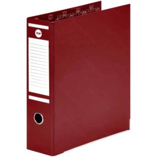 Archivador de Palanca, Lomo Ancho, Tamaño Oficio, TOP - Burdeo