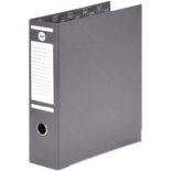 Archivador de Palanca, Lomo Ancho, Tamaño Oficio, TOP - Plomo