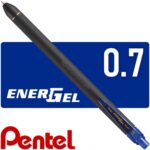 Bolígrafo Gel Retráctil Pentel EnerGel 0.7 mm BL437 - Azul