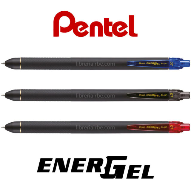 Bolígrafos Gel Retráctiles Pentel EnerGel 0.7 mm BL437