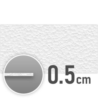 Plastoformo, Lámina, Plancha, Pliego de 100 x 50 cm, Espesor 0.5 cm