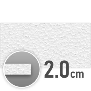Plastoformo, Lámina, Plancha, Pliego de 100 x 50 cm, Espesor 2.0 cm