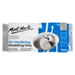 Arcilla para Modelar de Secado al Aire Mont Marte Premium, Paquete de 500 g, Color Gris