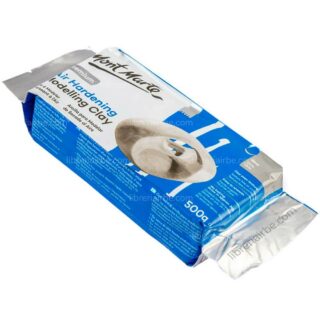 Arcilla para Modelar de Secado al Aire Mont Marte Premium Paquete de 500 g Color Gris Vista Librería IRBE Cochabamba Bolivia