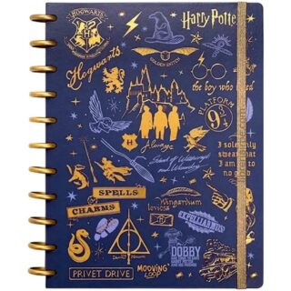 Cuaderno Inteligente, Tamaño Carta, Sistema de Discos, Mooving Loop Harry Potter 2024