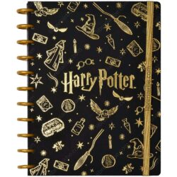 Cuaderno Inteligente, Tamaño Carta, con Sistema de Discos, Mooving Loop Harry Potter, 80 Hojas