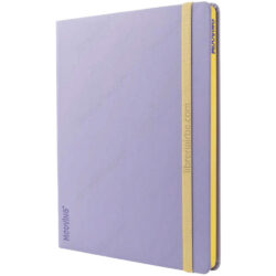 Cuaderno de Dibujo, Mooving Notes, Tapa Dura, 80 Hojas de 100 g-m², Tamaño 19 x 24 cm, Lila