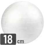 Esfera de Plastoformo, para Manualidades, Nº 18, Diámetro 18 cm