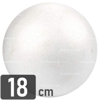 Esfera de Plastoformo, para Manualidades, Nº 18, Diámetro 18 cm