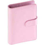 Planificador, Agenda Ahorradora, Carpeta de 6 Anillas, Tamaño A6, con Cierre Magnético - Rosa