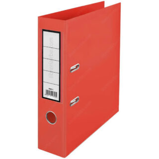 Archivador de Palanca PVC Tamaño Oficio - Lomo Ancho - Naranja