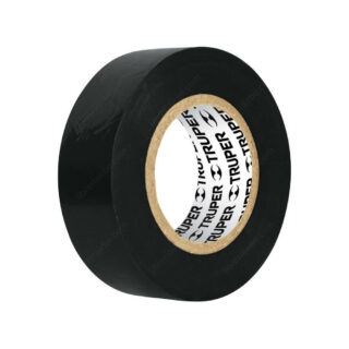 Cinta Aislante, Negra, TRUPER, Rollo de 9 m x 19 mm