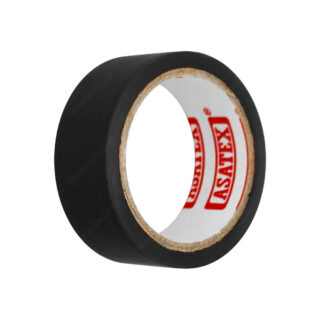 Cinta Aislante, ASATEX, Pequeña, Rollo de 18 mm x 5 Yardas - Negro