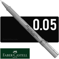 Estilógrafo de Dibujo Técnico Faber-Castell Ecco Pigment - Negro - 0.05