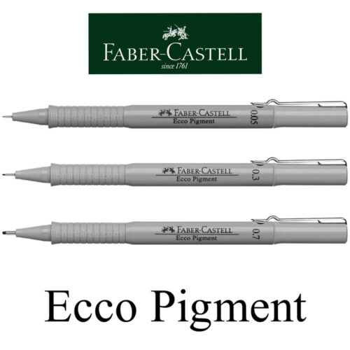 Estilógrafos de Dibujo Técnico Faber-Castell Ecco Pigment