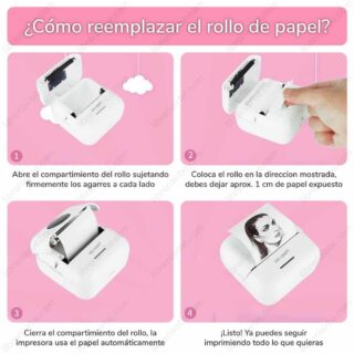 Mini Impresora Térmica Portátil, para Celulares Android o iPhone, IBI CRAFT tendance - Imagen 4