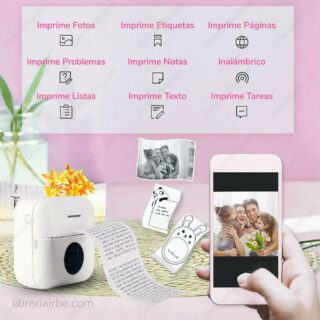 Mini Impresora Térmica Portátil, para Celulares Android o iPhone, IBI CRAFT tendance - Imagen 3