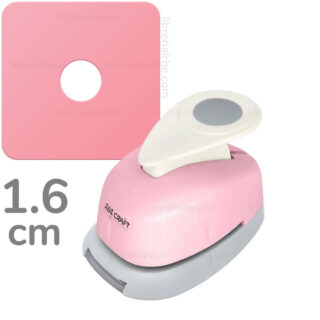 Cortador de Círculos, Perforadora para Papel y Cartulina, IBI CRAFT - Diámetro: 1.6 cm