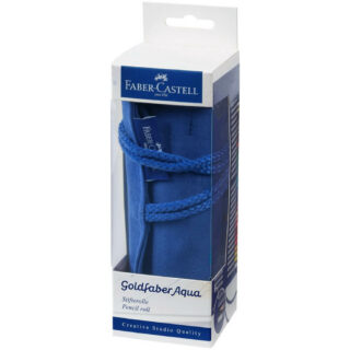 Lapices de Colores Acuarelables Faber Castell Goldfaber Aqua Set Estuche Enrollable Empaque Librería IRBE Cochabamba Bolivia