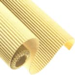 Cartón Corrugado, Pliego de 50 x 70 cm - Amarillo Pastel