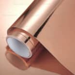 Cartulina Metalizada, Espejo, Pliego de 50 x 70 cm, 250 g/m², Oro Rosa