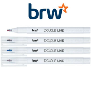 Micropuntas Bicolor, Puntas de 0.5 mm, de Doble Línea, BRW Soul Double Line