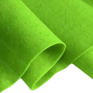 Tela Fieltro, Paño Lency, Pliego de 50 x 70 cm - Verde Limón