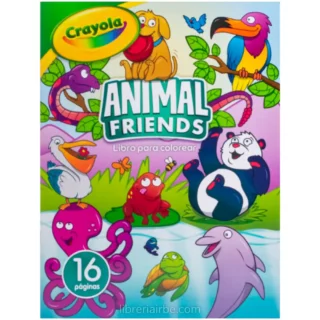 Libro para Colorear de 16 Páginas, Crayola, Animal Friends