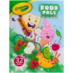 Libro para Colorear, de 32 Páginas, Crayola, Food Pals