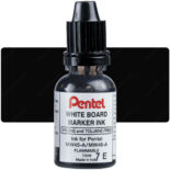 Tinta para Marcador de Agua Recargable Pentel MW45-A - MW46-A, Bote de 15 ml - Negro