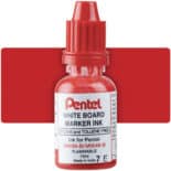Tinta para Marcador de Agua Recargable Pentel MW45-A - MW46-A, Bote de 15 ml - Rojo