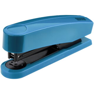 Engrapadora Metálica de Escritorio, Novus B 2 COLOR ID, Mediana, Capacidad para 25 Hojas - Azul Pet